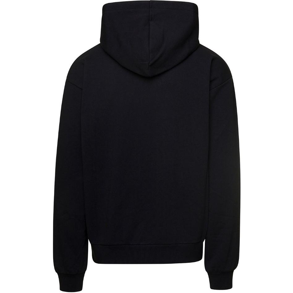 Lookbook CELINE FW23 黑色字母Logo印花連帽衫 帶抽繩設計 2Y03E670Q-38XC