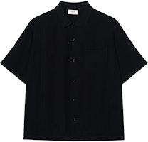CELINE FW23 Black Letter Print Casual Short Sleeve Shirt. 2C84A852C-38NO CELINE FW23 Black Letter Print Casual Short Sleeve Shirt. 2C84A852C-38NO