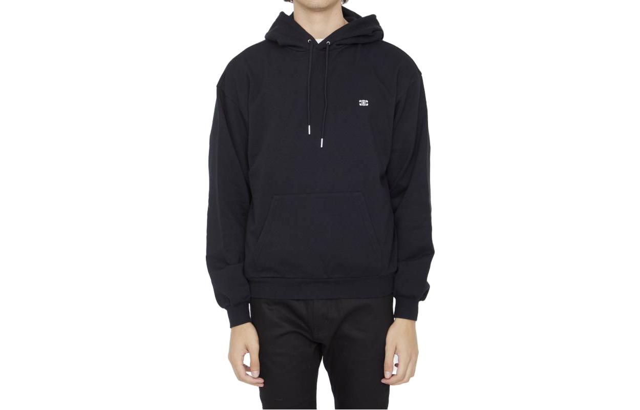 Shop 赛琳 CELINE 2023秋冬黑色纯色连帽长袖休闲卫衣 2Y35D450I-38AW