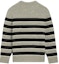 Lookbook CELINE FW23 Colorblock Striped Crewneck Sweater Light Grey. 2AE4B896T-06BK