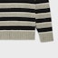 Sizing CELINE FW23 Colorblock Striped Crewneck Sweater Light Grey. 2AE4B896T-06BK