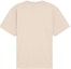 Lookbook Camiseta Beige CELINE FW23 Logo Letra Estampado, Manga Corta y Cuello Redondo. 2X681671Q-02SX