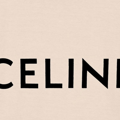 Camiseta Beige CELINE FW23 Logo Letra Estampado, Manga Corta y Cuello Redondo. 2X681671Q-02SX Shop Camiseta Beige CELINE FW23 Logo Letra Estampado, Manga Corta y Cuello Redondo. 2X681671Q-02SX