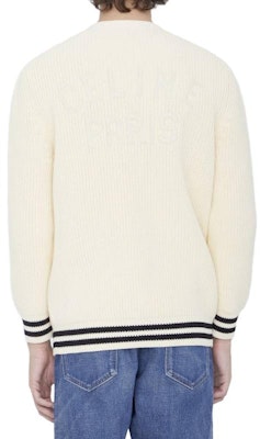 セリーヌ FW23 スリムフィット 長袖 カーディガン セーター オフホワイト. 2AD7O192W60EB Shop セリーヌ FW23 スリムフィット 長袖 カーディガン セーター オフホワイト. 2AD7O192W60EB