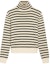 Buy CELINE FW23 Colorblock Striped Turtleneck Sweater Beige 2ADV4240U-01CB