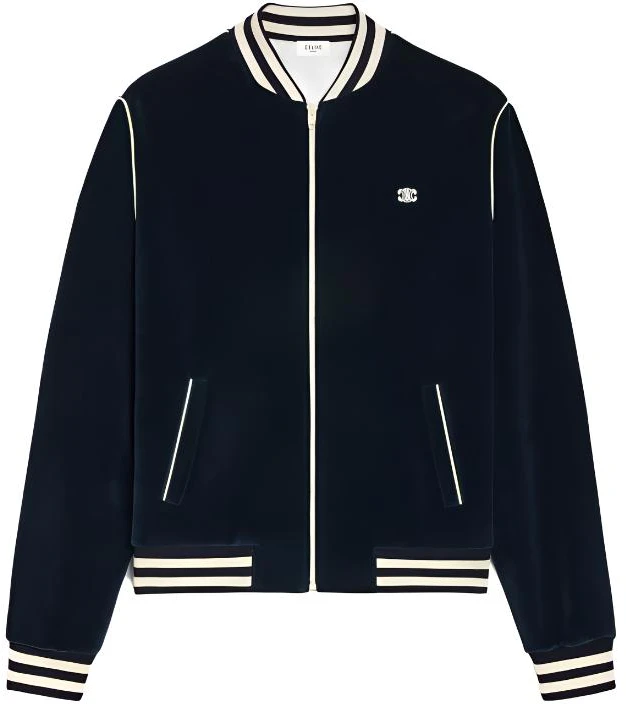 celine-fw-23-striped-logo-long-sleeve-jacket-navy-blue-outerwear-2-y89-c748-q-07-xe