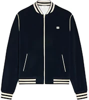 CELINE FW23 Striped Logo Long Sleeve Jacket Navy Blue Outerwear. 2Y89C748Q-07XE CELINE FW23 Striped Logo Long Sleeve Jacket Navy Blue Outerwear. 2Y89C748Q-07XE