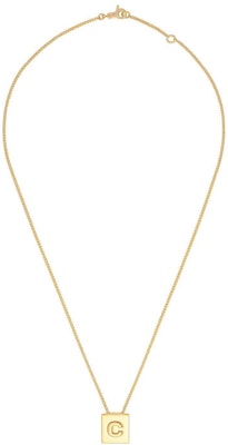 Collar Unisex de Latón con Letra C Dorada de CELINE Diseño para Parejas. 46N0C6BRA.35OR Shop Collar Unisex de Latón con Letra C Dorada de CELINE Diseño para Parejas. 46N0C6BRA.35OR