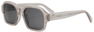 Order CELINE Gray Irregular Acetate Sunglasses for Men - Logo Design. CL40266U59A