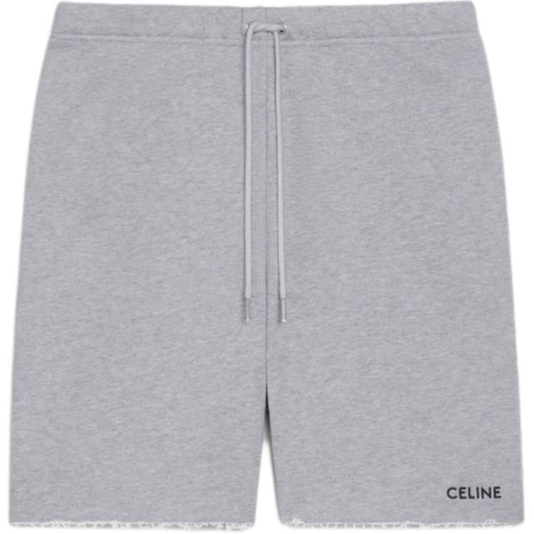 Order CELINE Abu-abu Celana Pendek Kasual Fit Anti Lembap 2Z063052H-09GB