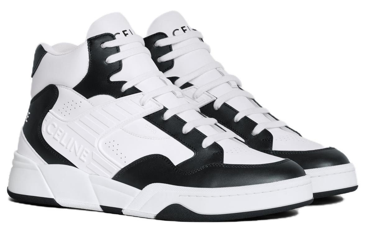 CELINE High-Top Sneaker 'Black and White' 圖 3