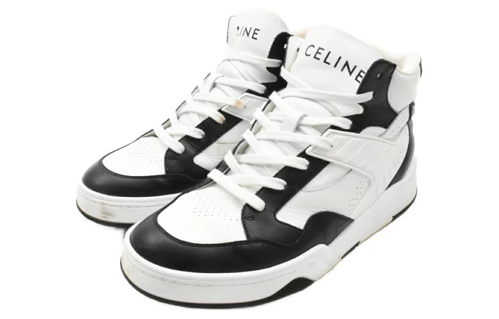 CELINE High-Top Sneaker 'Black and White' 圖 4