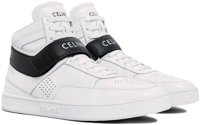 赛琳高帮运动鞋‘做旧荧光白黑’ 344513338C.01OK Lookbook 赛琳高帮运动鞋‘做旧荧光白黑’ 344513338C.01OK