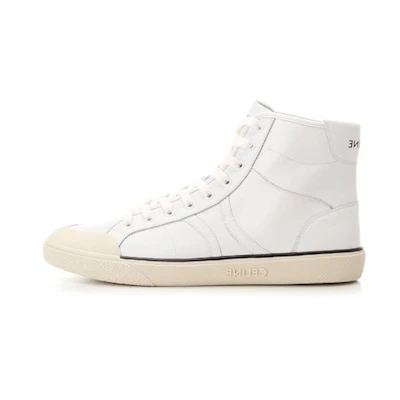 CELINE High-Top Sneaker 'White Calfskin'
