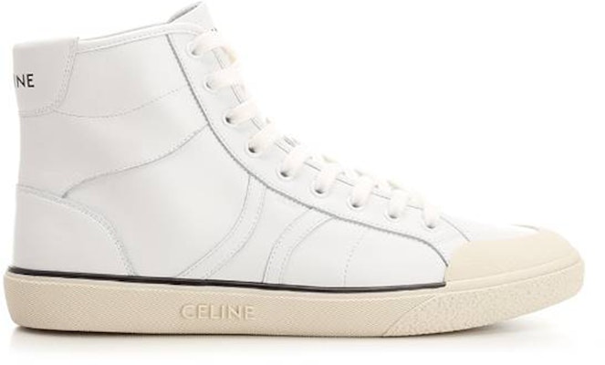 CELINE High-Top Sneaker 'White Calfskin' 356243985C01OP Order CELINE High-Top Sneaker 'White Calfskin' 356243985C01OP