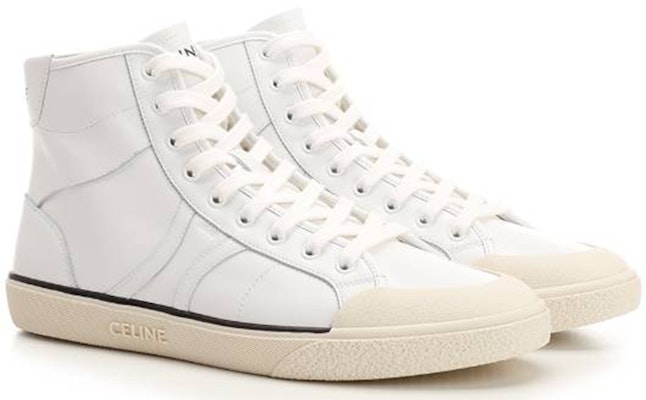 CELINE High-Top Sneaker 'White Calfskin' 356243985C01OP Lookbook CELINE High-Top Sneaker 'White Calfskin' 356243985C01OP
