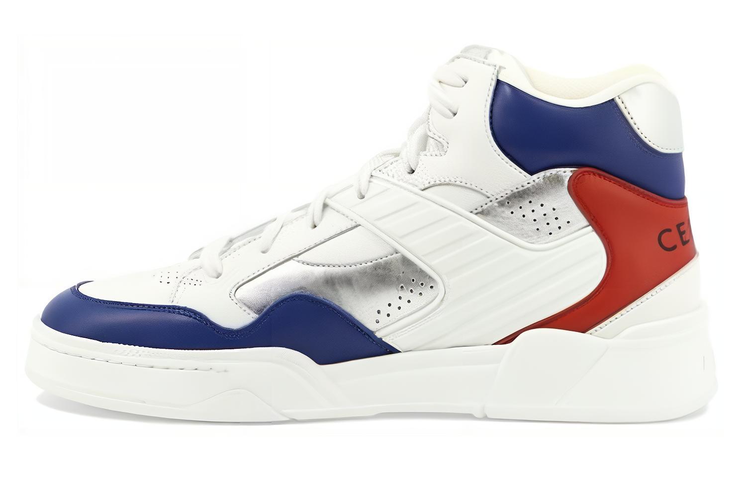 CELINE High-Top Sneaker 'White Leather' 353133843C.01JD