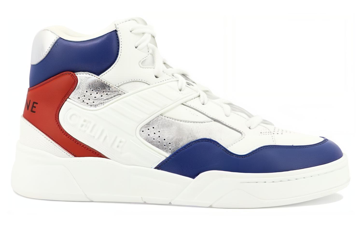 CELINE High-Top Sneaker 'White Leather' 圖 2