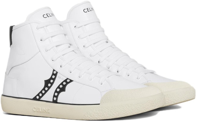 CELINE High-Top Sneakers 'White Leather' 356273994C.01OK Lookbook CELINE High-Top Sneakers 'White Leather' 356273994C.01OK