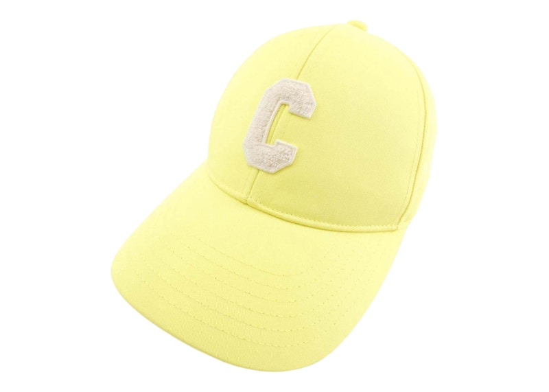 Celine Initial Baseball Cap Citrus