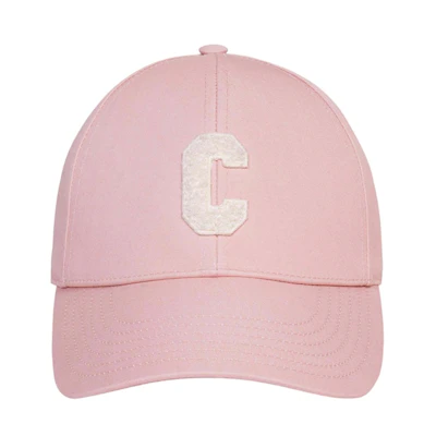 Celine Initial Baseball Cap Vintage Pink