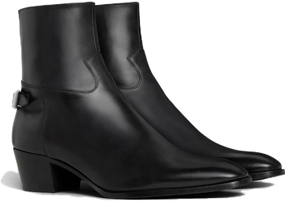 CELINE 赛琳 牛皮 簡約舒適 短靴 5cm 男款 黑色 Order CELINE 赛琳 牛皮 簡約舒適 短靴 5cm 男款 黑色