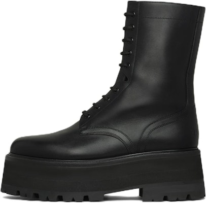 CELINE Lace-Up Chunky Ankle Boots 'Black Leather' 352613579C.38NO Buy CELINE Lace-Up Chunky Ankle Boots 'Black Leather' 352613579C.38NO