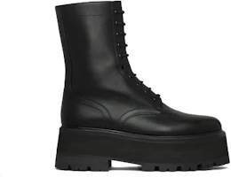 Order Botas Tobilleras Chunky con Cordones CELINE 'Cuero Negro' 352613579C.38NO