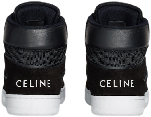 CELINE Lace-Up Fashion Sneaker 'Black Calfskin' 342813633C.38NO Lookbook CELINE Lace-Up Fashion Sneaker 'Black Calfskin' 342813633C.38NO