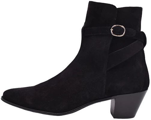 CELINE Leather Ankle Boots 'Black Buckle' 331883003C.38NO Buy CELINE Leather Ankle Boots 'Black Buckle' 331883003C.38NO