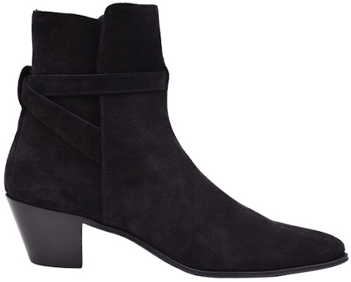 CELINE Leather Ankle Boots 'Black Buckle' 331883003C.38NO Order CELINE Leather Ankle Boots 'Black Buckle' 331883003C.38NO