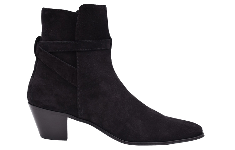 Order CELINE Leather Ankle Boots 'Black Buckle' 331883003C.38NO