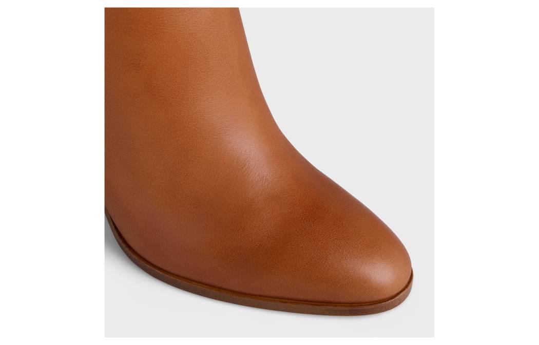 CELINE Leather Boots 'Brown Ankle' 圖 9