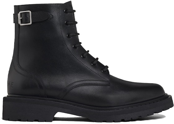 CELINE Leather Lace-Up Ankle Boots 'Black Fashion' 344243579C.38NO Order CELINE Leather Lace-Up Ankle Boots 'Black Fashion' 344243579C.38NO