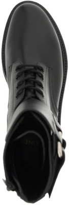 Bottines montantes en cuir à lacets épaisses CELINE ''Noir'' 352643579C.38NO Purchase Bottines montantes en cuir à lacets épaisses CELINE ''Noir'' 352643579C.38NO