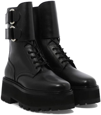 CELINE But Kulit Tali Chunky Ankle 'Black' 352643579C.38NO Lookbook CELINE But Kulit Tali Chunky Ankle 'Black' 352643579C.38NO