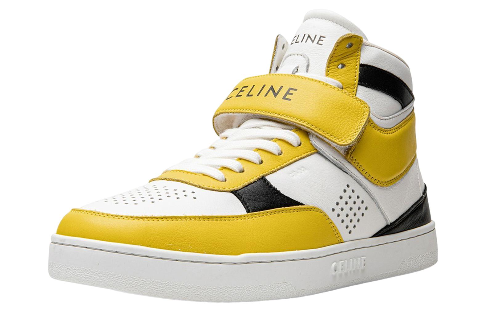 CELINE Leather Low Top 'Yellow Fashion' 圖 2