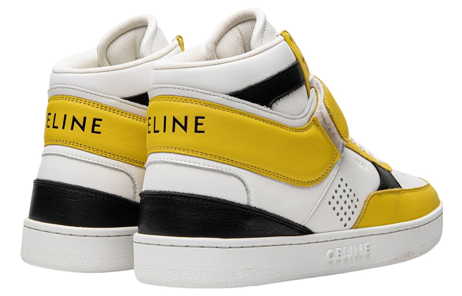 CELINE Leather Low Top 'Yellow Fashion' 圖 4