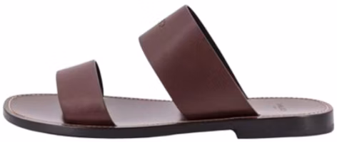 CELINE Lerins Slides Dark Brown 353893778C.19DK CELINE Lerins Slides Dark Brown 353893778C.19DK