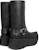 CELINE But Hitam Kulit Slip-On Platform Ankle Boots 349903492C.38NO