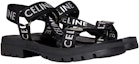 Lookbook CELINE Leo Strappy Sandal Hitam Putih 346742208C.38AW