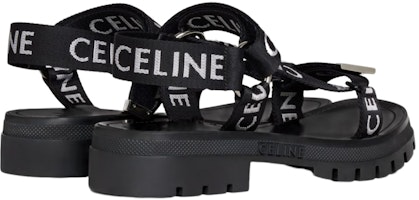 赛琳 Leo 黑白色系带凉鞋 346742208C.38AW Shop 赛琳 Leo 黑白色系带凉鞋 346742208C.38AW