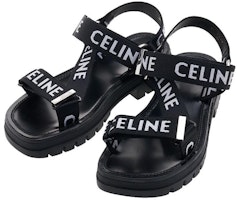 赛琳 Leo 黑白色系带凉鞋 346742208C.38AW Purchase 赛琳 Leo 黑白色系带凉鞋 346742208C.38AW