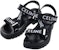 CELINE Leo Strappy Sandal Hitam Putih 346742208C.38AW