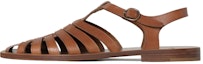 Buy CELINE Lerins 'Sandal Kulit Anak Lembu Coklat Rome' 337253023C.04LU