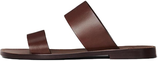 CELINE Lerins Slides Dark Brown 353893778C.19DK CELINE Lerins Slides Dark Brown 353893778C.19DK