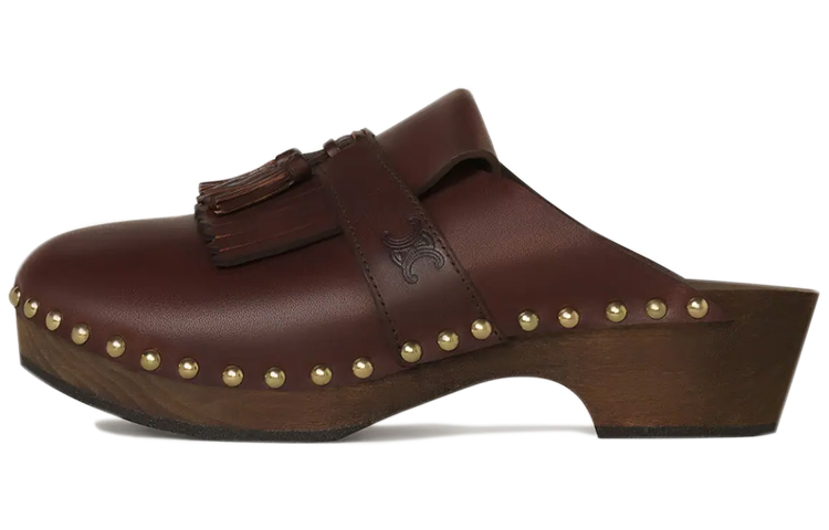 CELINE Les Bois Slipper 'Dark Brown'