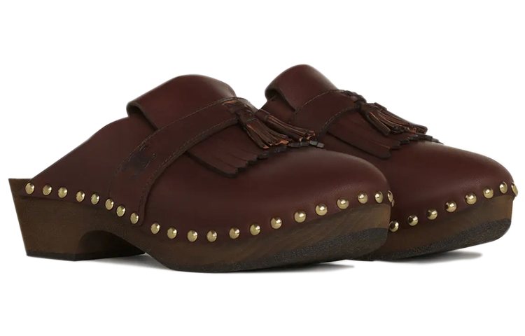 CELINE Les Bois Slipper 'Dark Brown' 圖 2