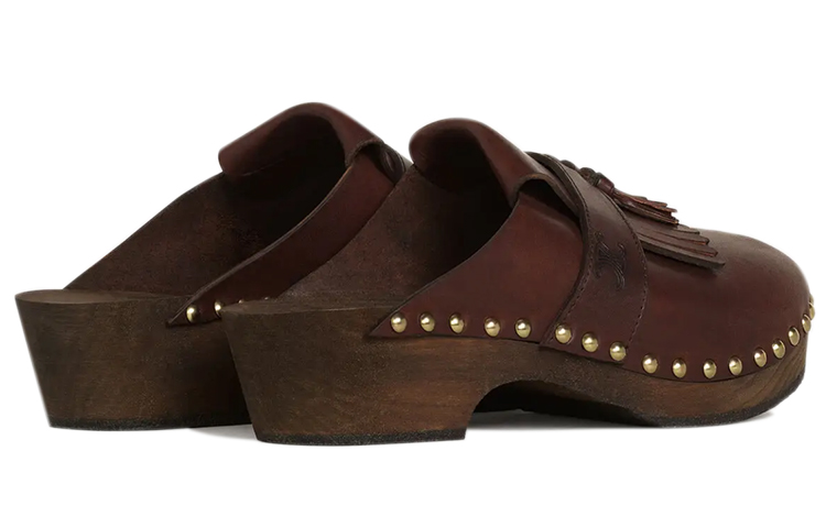 CELINE Les Bois Slipper 'Dark Brown' 圖 3