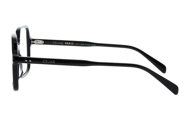 Purchase CELINE 標誌醋酸不規則光學眼鏡 男女通用 黑色 CL50126F 001